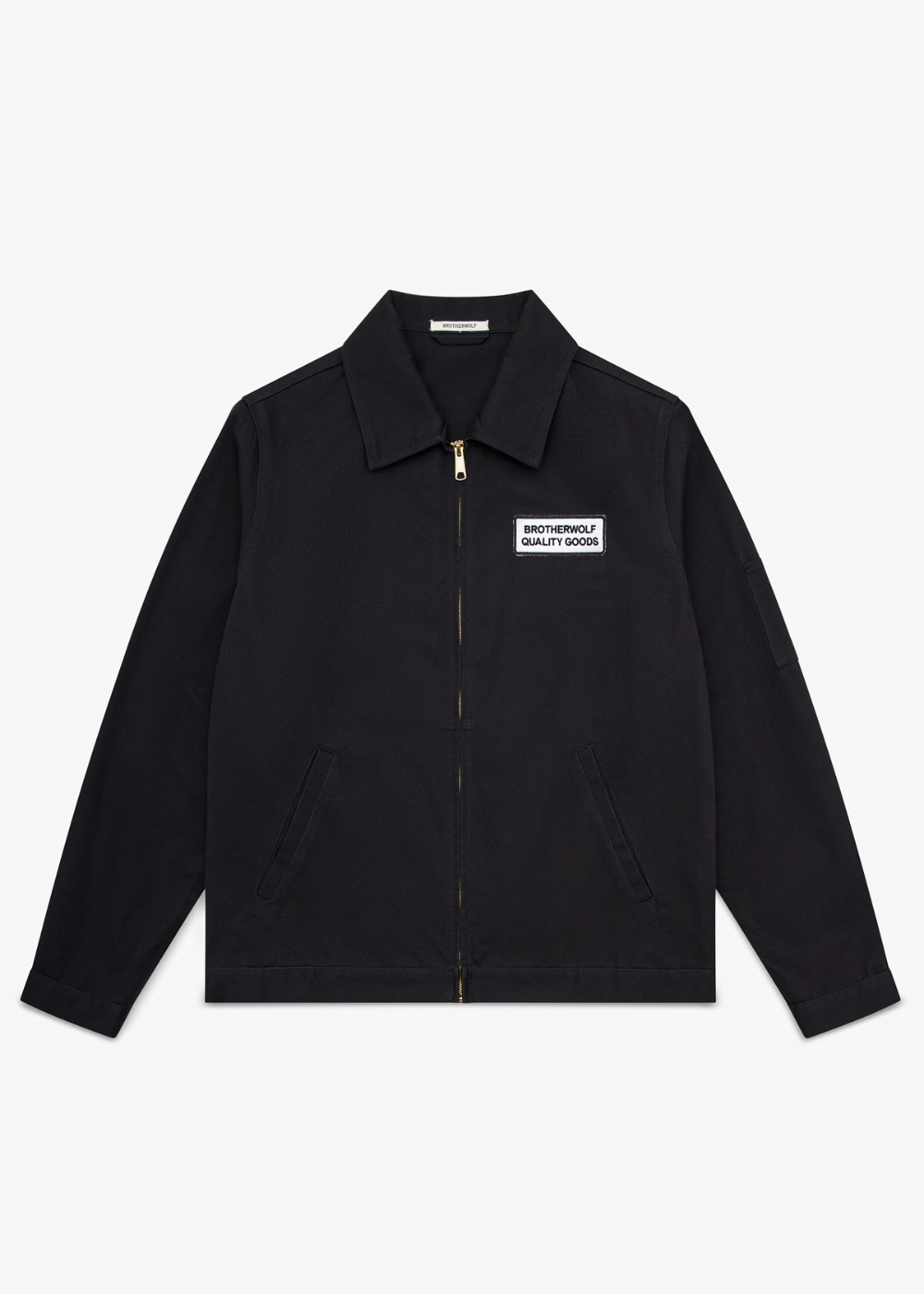 Trucker Jacket - Black | Brotherwolf | Mad About The Boy