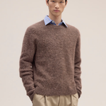 NN.07 Russell Crew Alpaca Blend Mable Husk | NN07 | Mad About The Boy