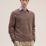 NN.07 Russell Crew Alpaca Blend Mable Husk | NN07 | Mad About The Boy