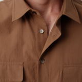 ASHA JASPER - Utility Shit / Cocoa Broadcloth | ASHA JASPER | Mad About The Boy