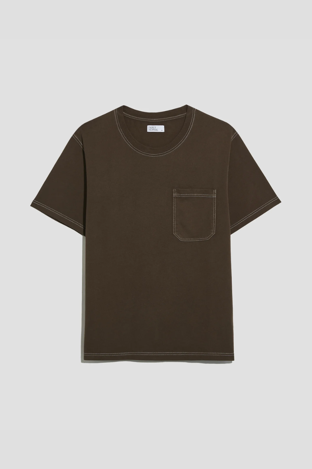 Fairly Normal - Heavyweight T-Shirt / Brown | Fairly Normal | Mad About The Boy