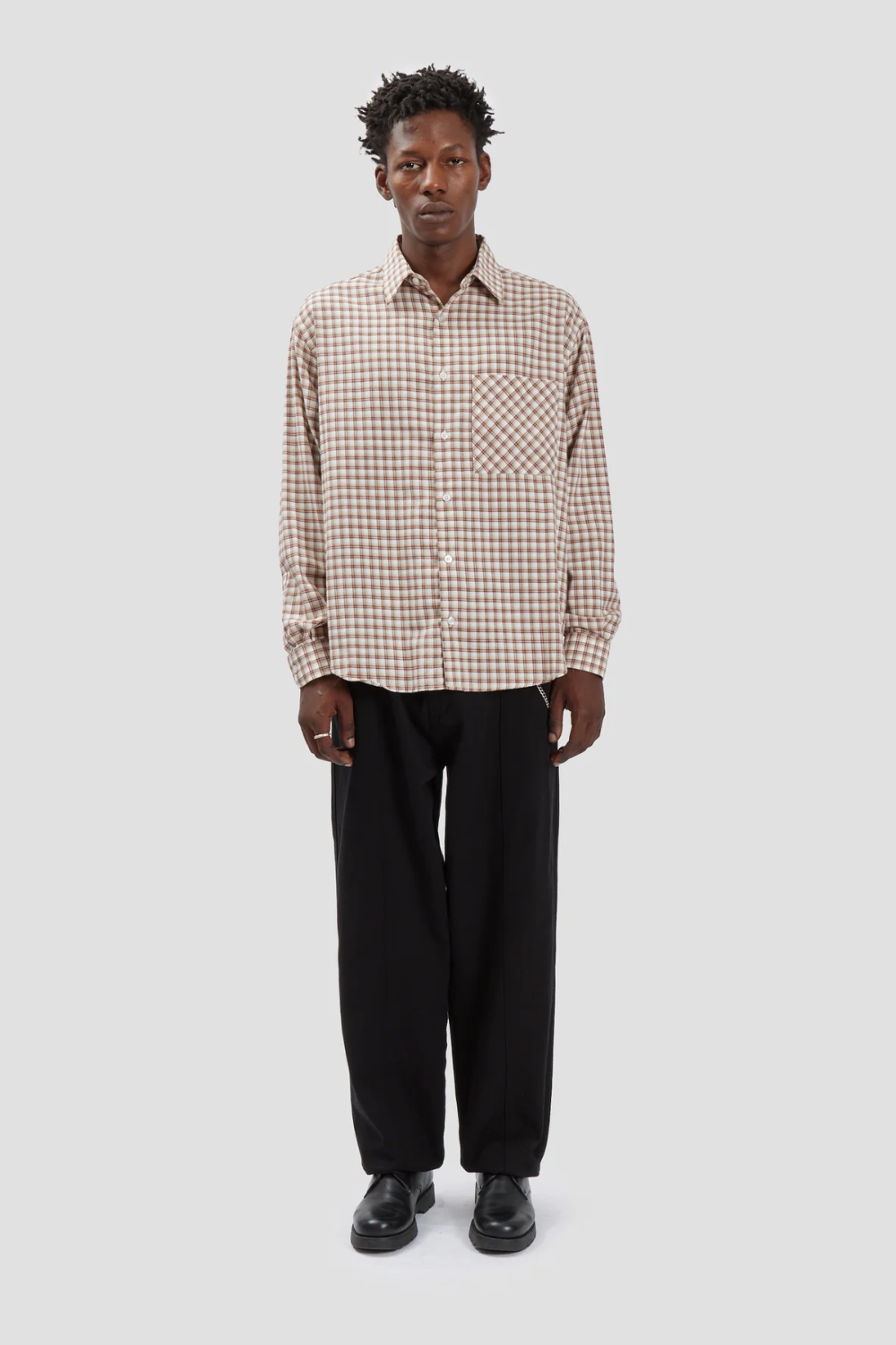 Fairly Normal - Oversized Shirt Plaid Red | Fairly Normal | Mad About The Boy