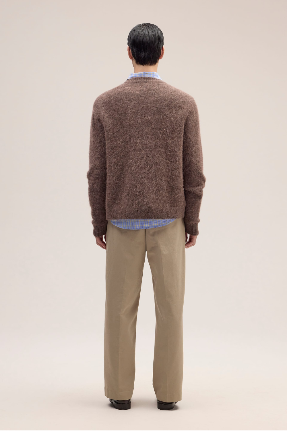 NN.07 Russell Crew Alpaca Blend Mable Husk | NN07 | Mad About The Boy