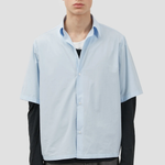 S/S Shirt Poplin Light Blue | Fairly Normal | Mad About The Boy