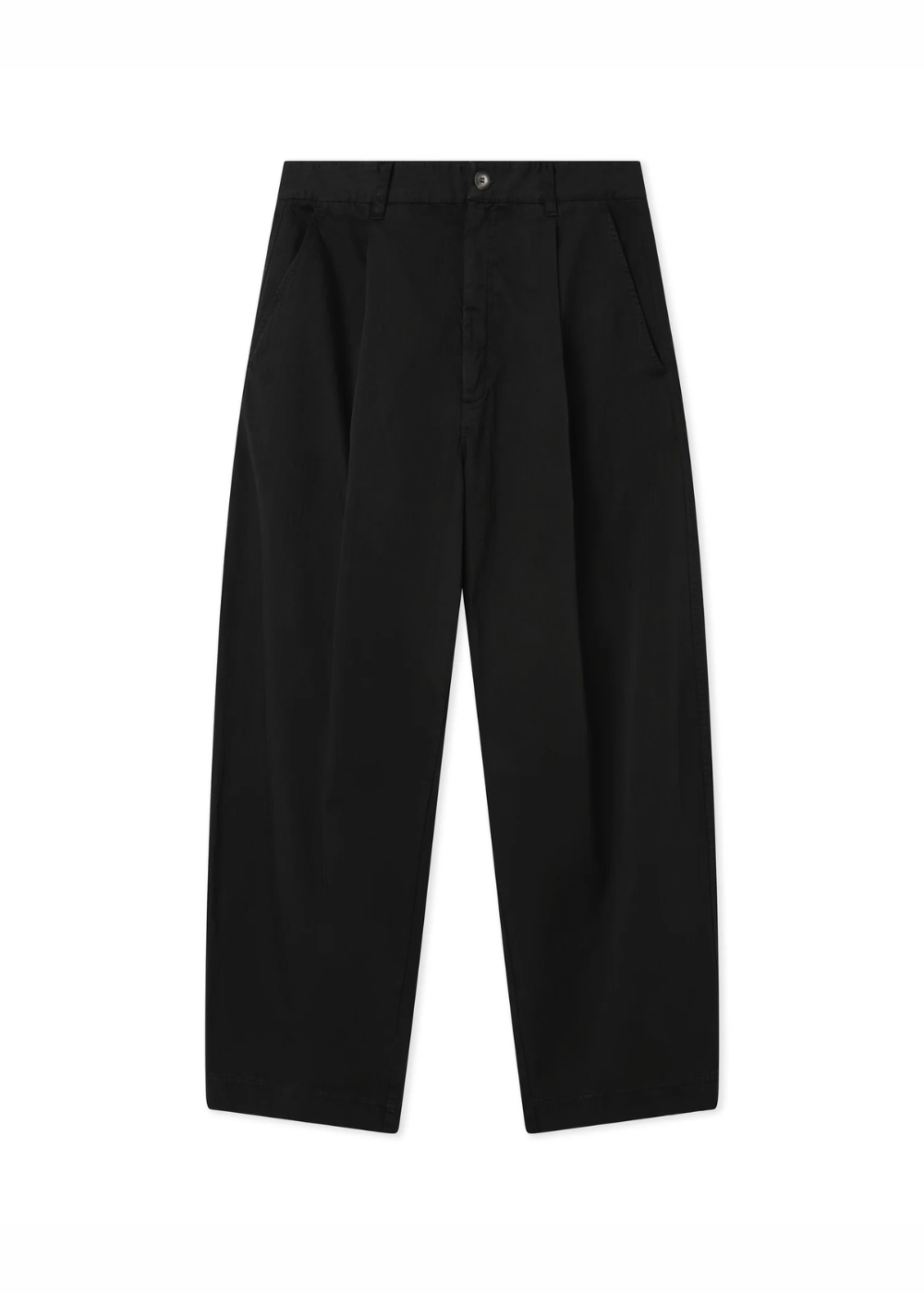 ASHA JASPER - Volume Trouser - Black Herringbone | ASHA JASPER | Mad About The Boy