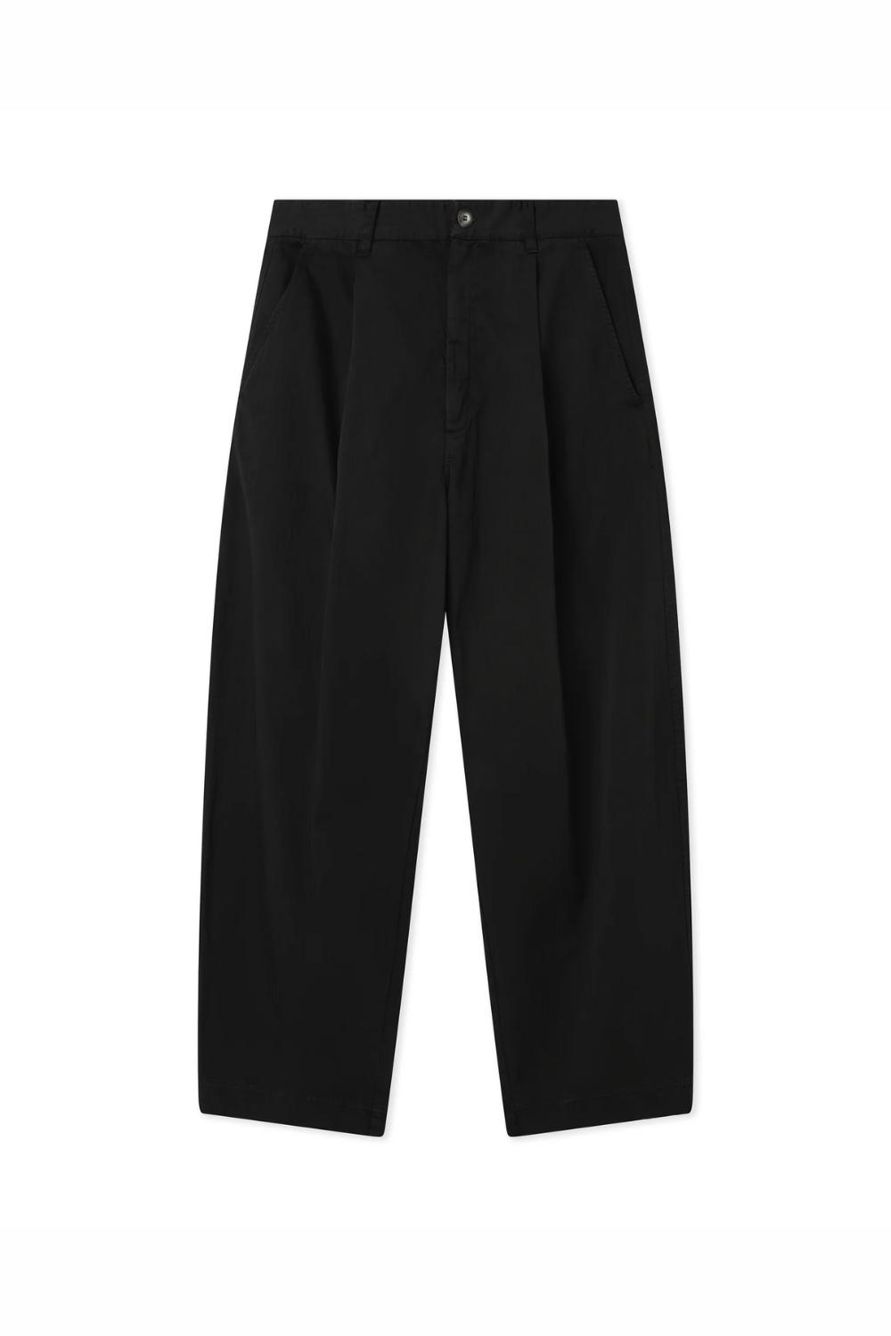 ASHA JASPER - Volume Trouser - Black Herringbone | ASHA JASPER | Mad About The Boy