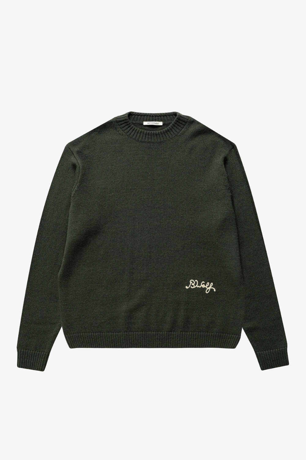 Brotherwolf - Geansaí Knit - Green | Brotherwolf | Mad About The Boy