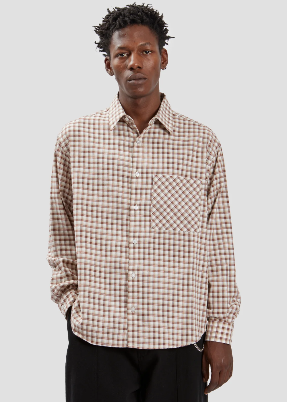 Fairly Normal - Oversized Shirt Plaid Red | Fairly Normal | Mad About The Boy
