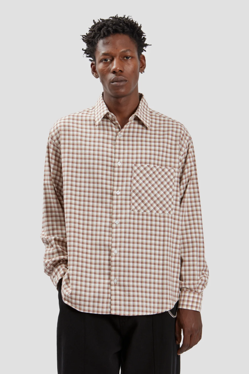 Fairly Normal - Oversized Shirt Plaid Red | Fairly Normal | Mad About The Boy