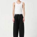 ASHA JASPER - Volume Trouser - Black Herringbone | ASHA JASPER | Mad About The Boy