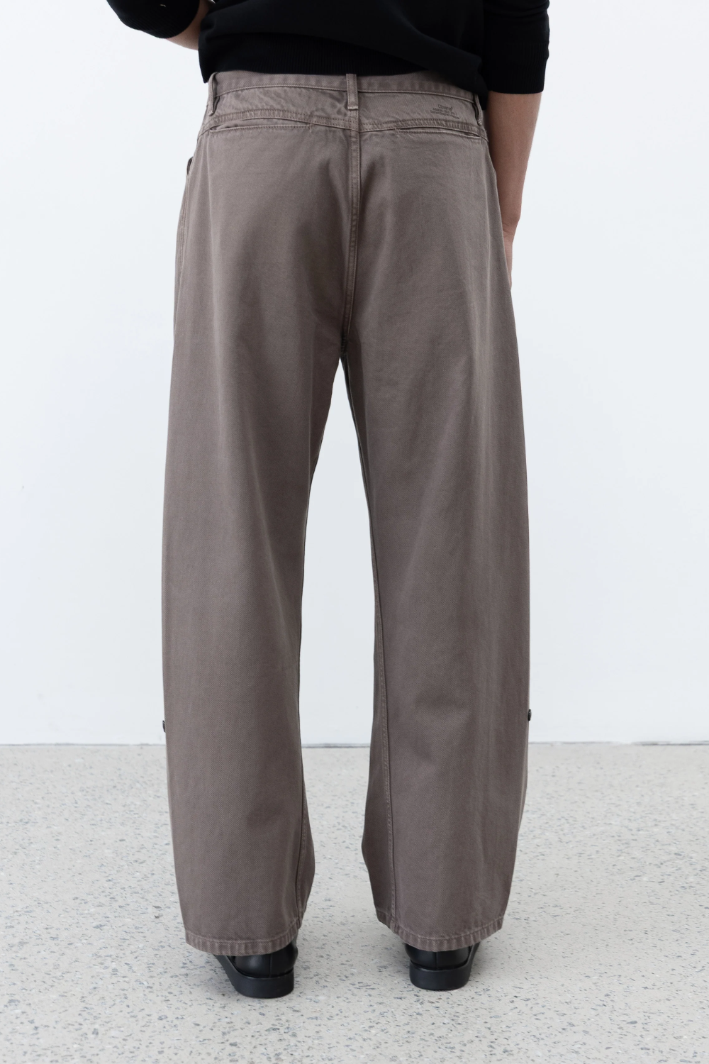 Observe / Twisted Cambia Denim Pant - Taupe | Observe Gallery | Mad About The Boy