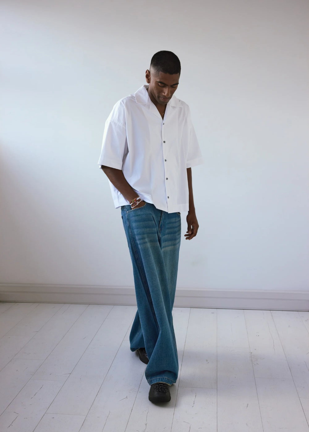 Idol Shirt - White | Checks Downtown | Mad About The Boy