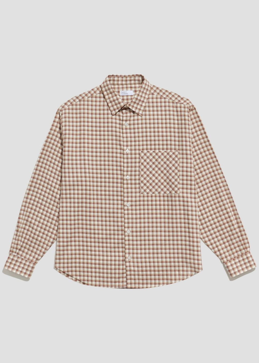 Fairly Normal - Oversized Shirt Plaid Red | Fairly Normal | Mad About The Boy
