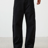 Reverse Twill Barrell Pant - Black | Observe Gallery | Mad About The Boy