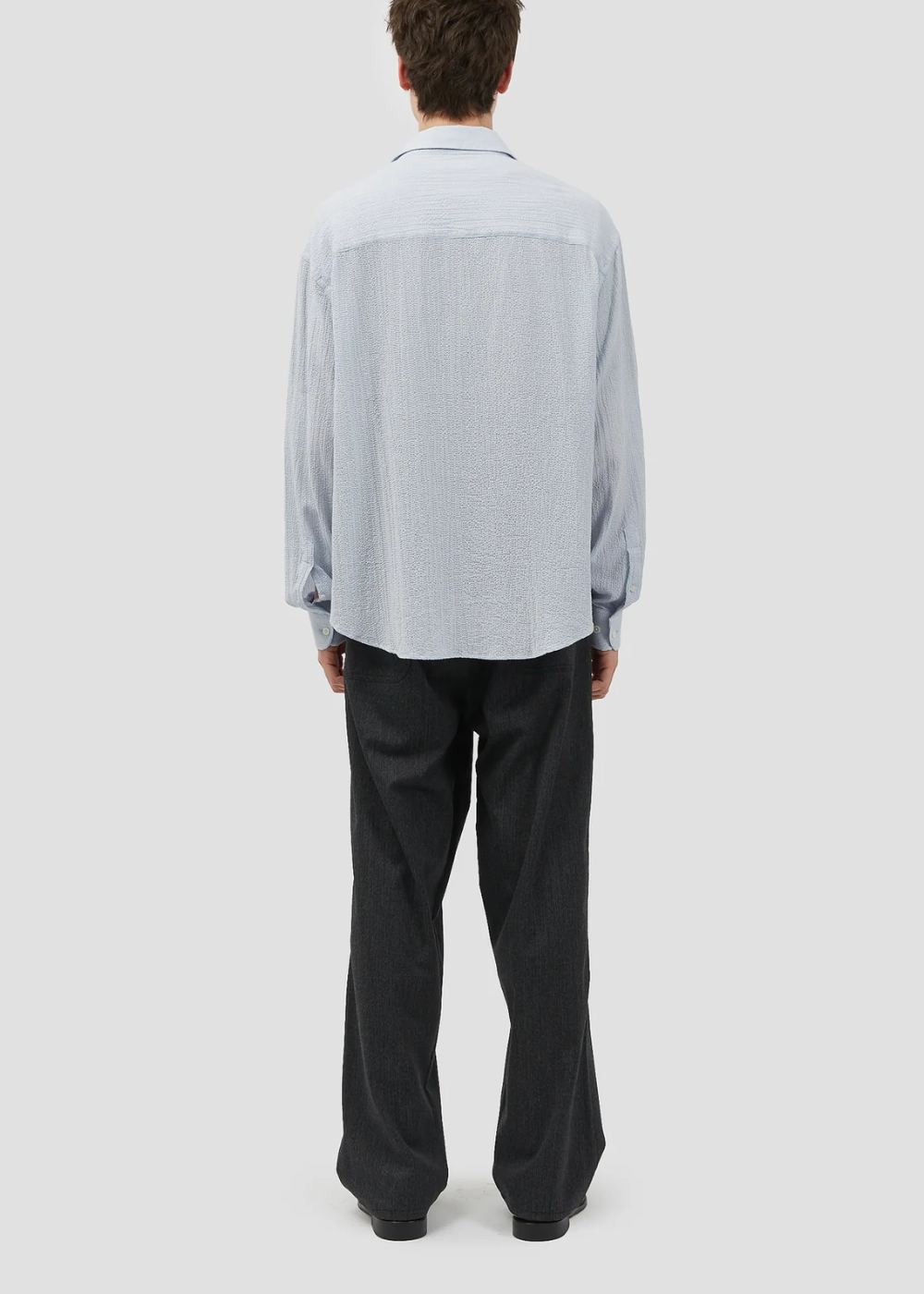 Oversized Shirt Seersucker Light Blue | Fairly Normal | Mad About The Boy