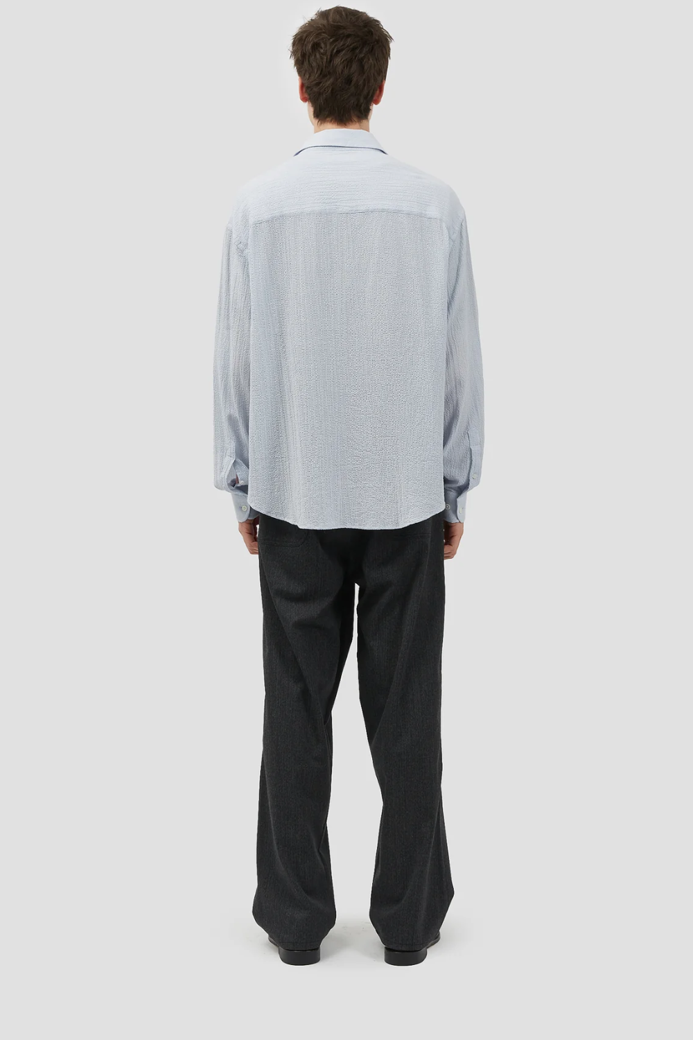 Oversized Shirt Seersucker Light Blue | Fairly Normal | Mad About The Boy