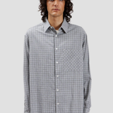 Fairly Normal - Oversized Shirt Check Blue | Fairly Normal | Mad About The Boy
