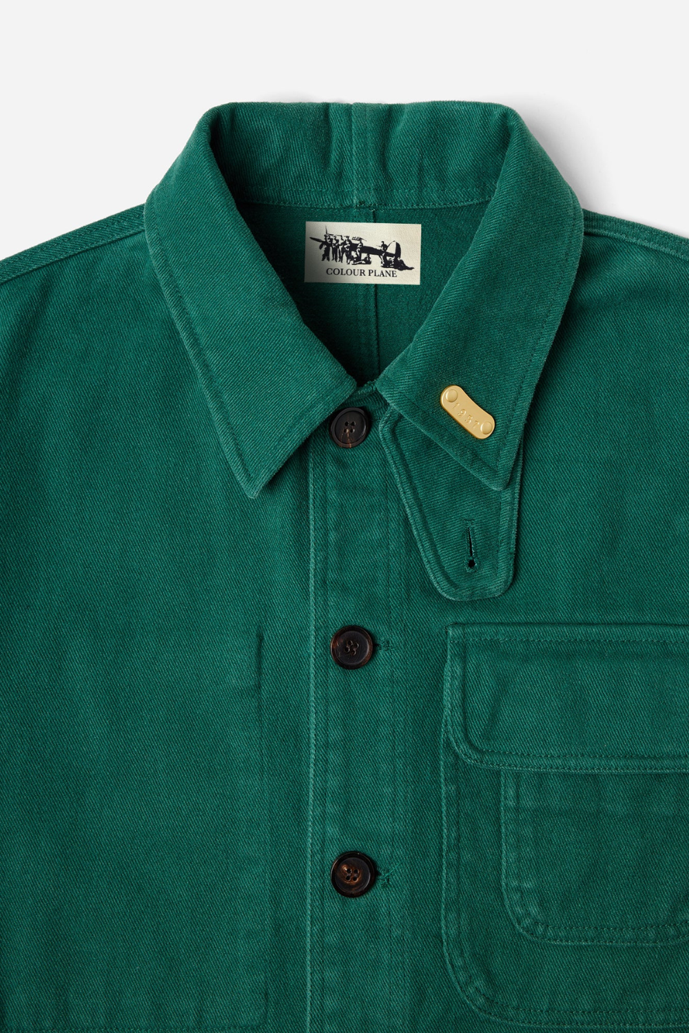 Colour Plane - French Chore Coat / Forest Green | Colour Plane | Mad About The Boy