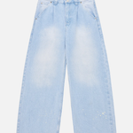 13.5oz Washed Paint Splat Jeans - Light Blue | Colour Plane | Mad About The Boy