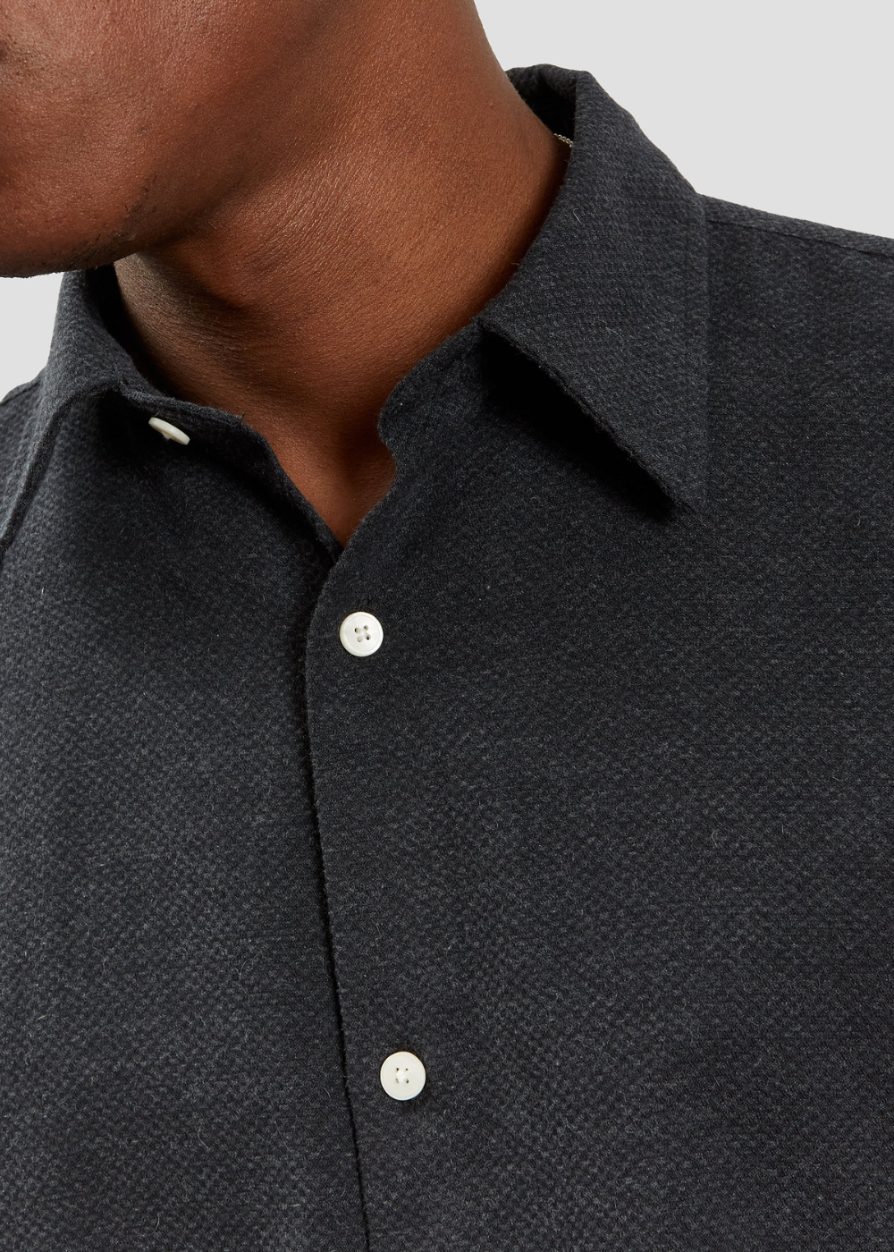 Fairly Normal / Box Shirt Cotton-Cashmere Grey | Fairly Normal | Mad About The Boy