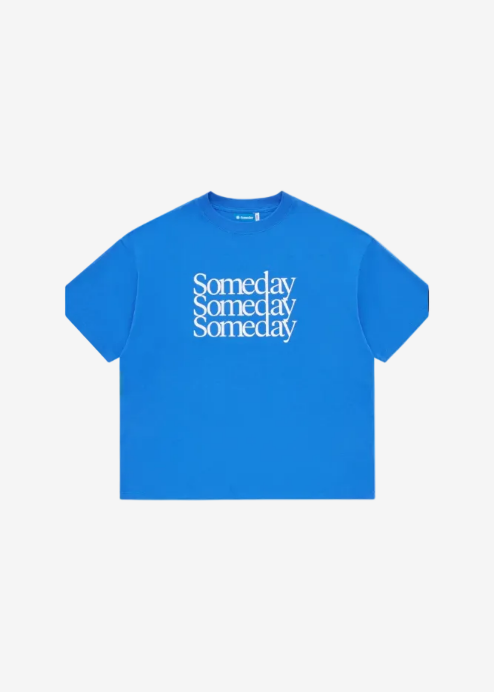 Someday Transparency Tee | AZURE BLUE | Someday Fabrications | Mad About The Boy