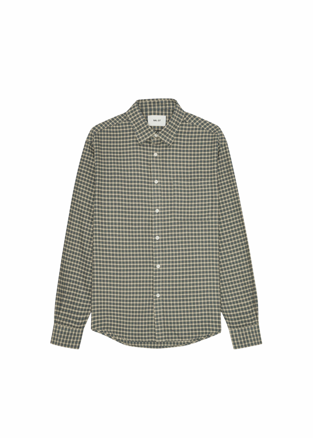 NN.07 Deon Flannel Shirt Coral Check | NN07 | Mad About The Boy