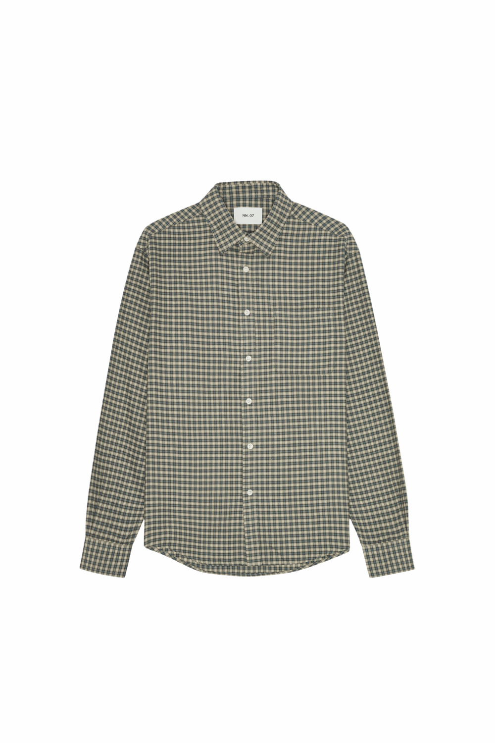 NN.07 Deon Flannel Shirt Coral Check | NN07 | Mad About The Boy