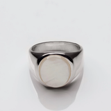 Oval Signet - Mother of Pearl | DON DU CIEL | Mad About The Boy