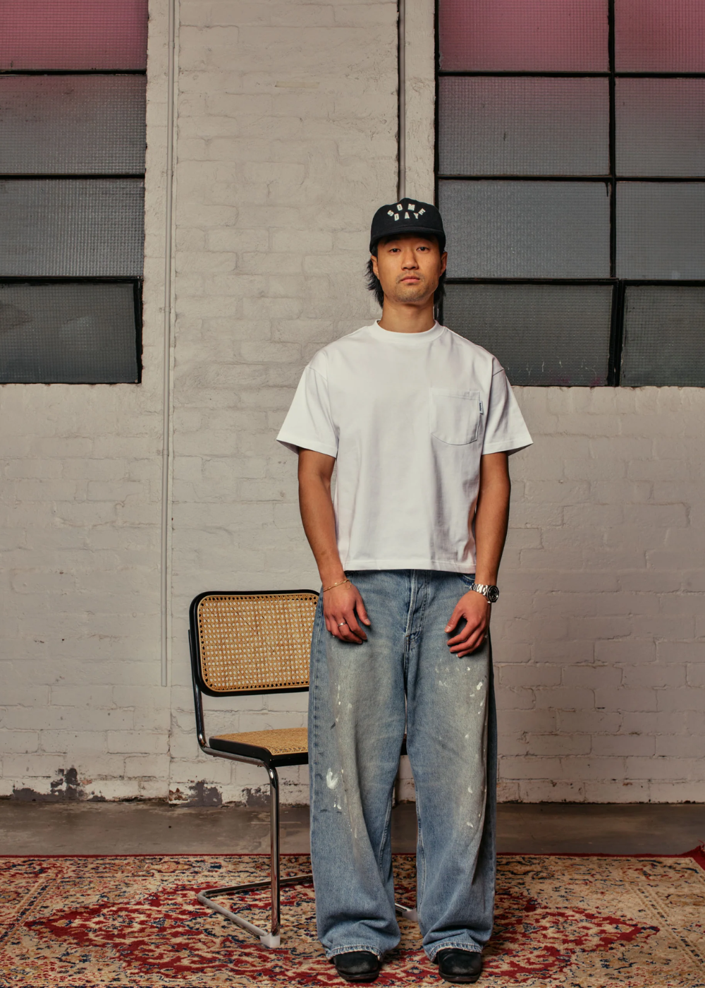 SOMEDAY FABRICATIONS EVERYDAY POCKET TEE | WHITE | Someday Fabrications | Mad About The Boy