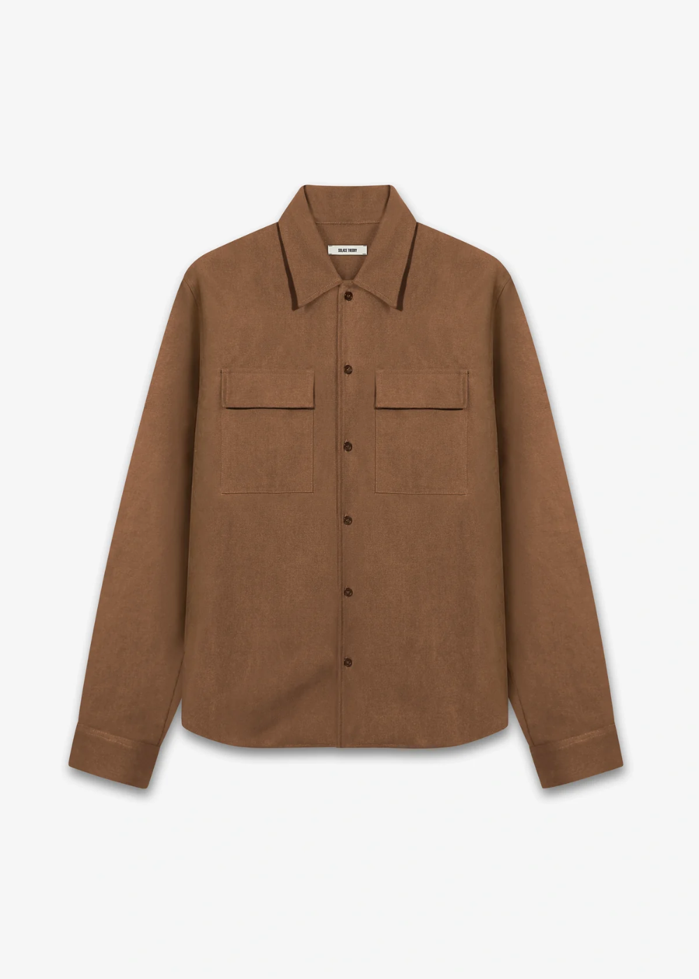 Solace Theory The Jumbo Canvas Shirt - Umber | SOLACE THEORY | Mad About The Boy