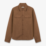 Solace Theory The Jumbo Canvas Shirt - Umber