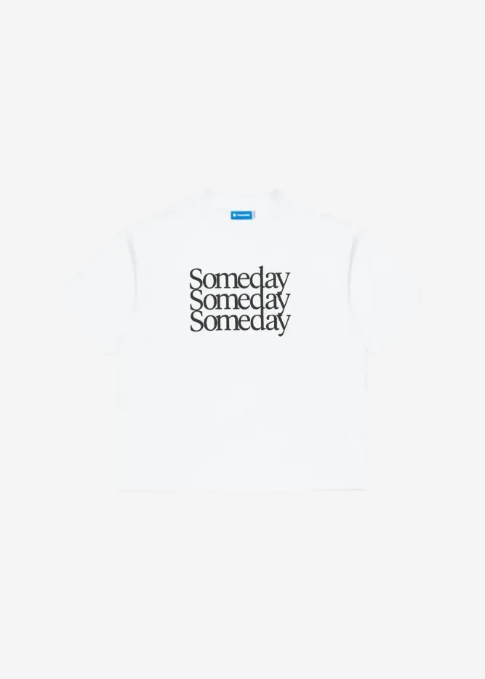 Someday Transparency Tee | WHITE | Someday Fabrications | Mad About The Boy