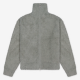 Brushed Knitted Zip Up / Grey | PORTER JAMES SPORTS | Mad About The Boy
