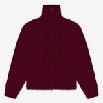 Brushed Knitted Zip Up / Burgundy | PORTER JAMES SPORTS | Mad About The Boy