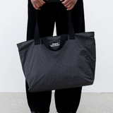 Observe / Grid Stamp Tote - Black | Observe Gallery | Mad About The Boy