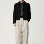 ASHA JASPER - Cary Jacket - Black Cotton Wool Twill | ASHA JASPER | Mad About The Boy