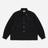 French Chore Coat - Noir (Black)