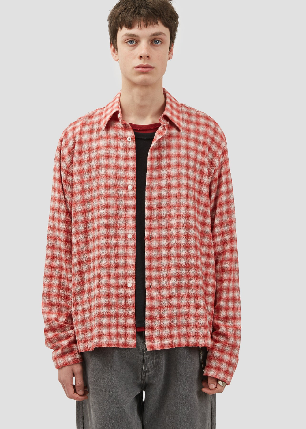 Box Shirt Haze Red | Fairly Normal | Mad About The Boy