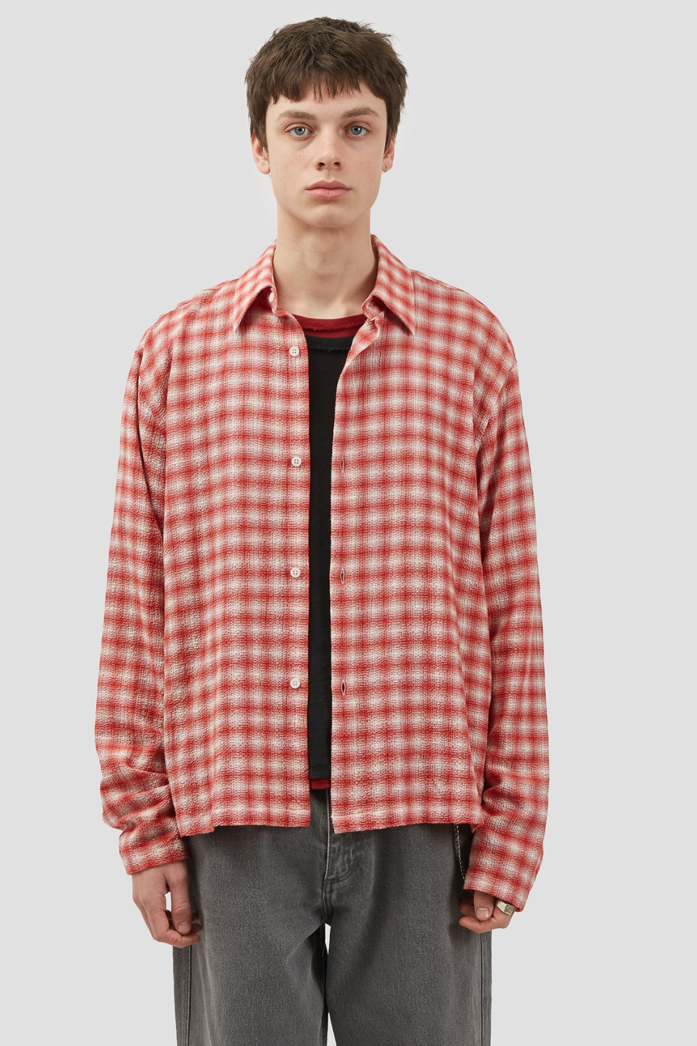 Box Shirt Haze Red | Fairly Normal | Mad About The Boy