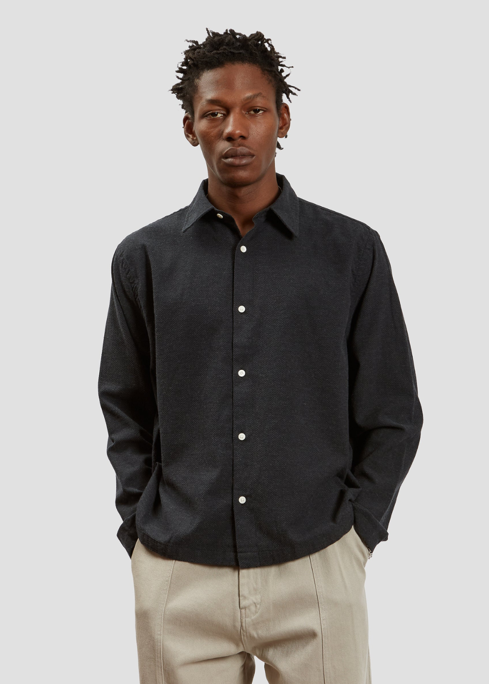 Fairly Normal / Box Shirt Cotton-Cashmere Grey | Fairly Normal | Mad About The Boy