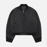 Reversible Bomber Jacket - Dusk Black