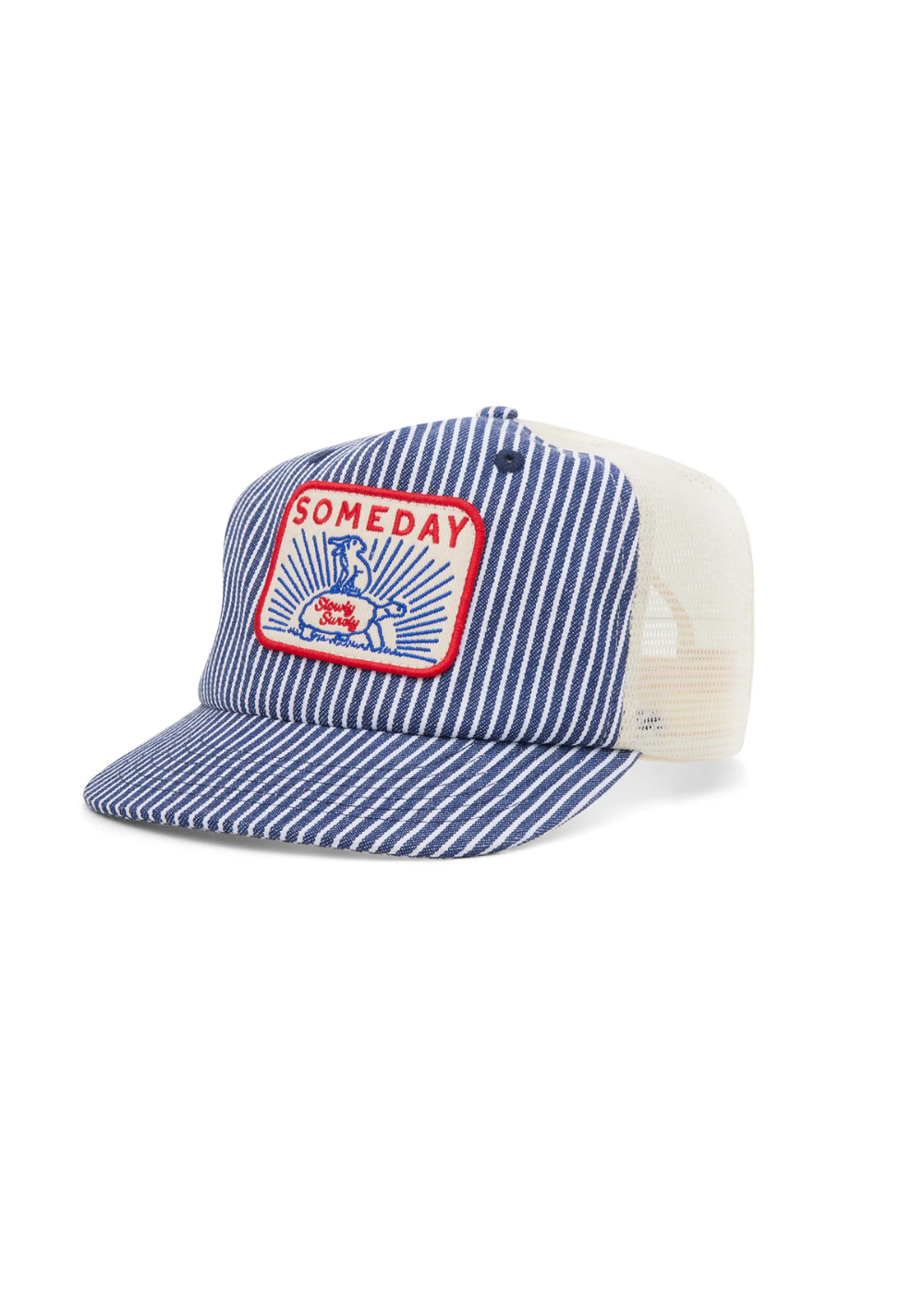 Someday Fabrications - Hickory Trucker Cap / Blue | Someday Fabrications | Mad About The Boy