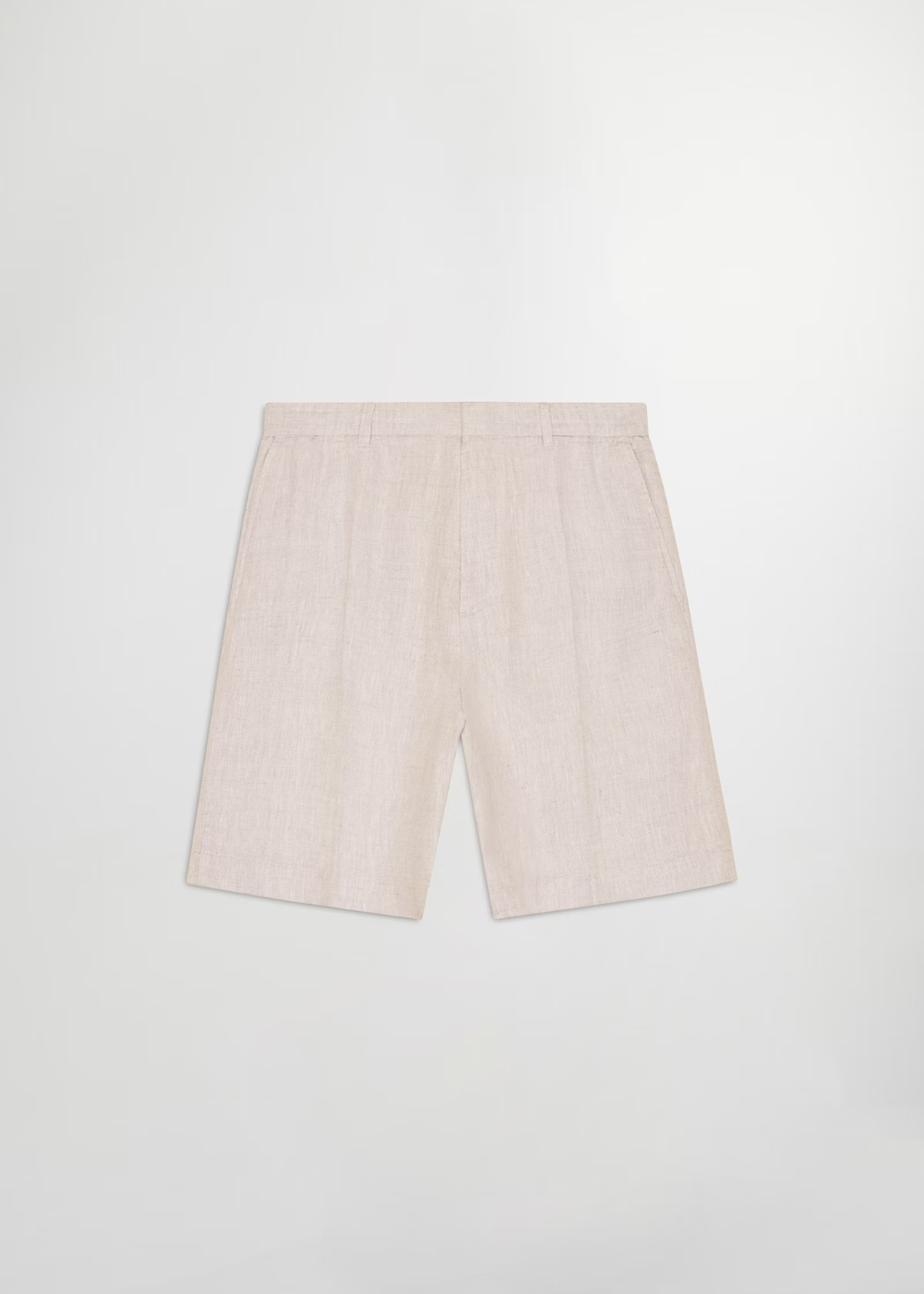 NN.07 Billie Drawstring Linen Regular Fit Shorts Oat | NN07 | Mad About The Boy