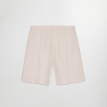 NN.07 Billie Drawstring Linen Regular Fit Shorts Oat | NN07 | Mad About The Boy