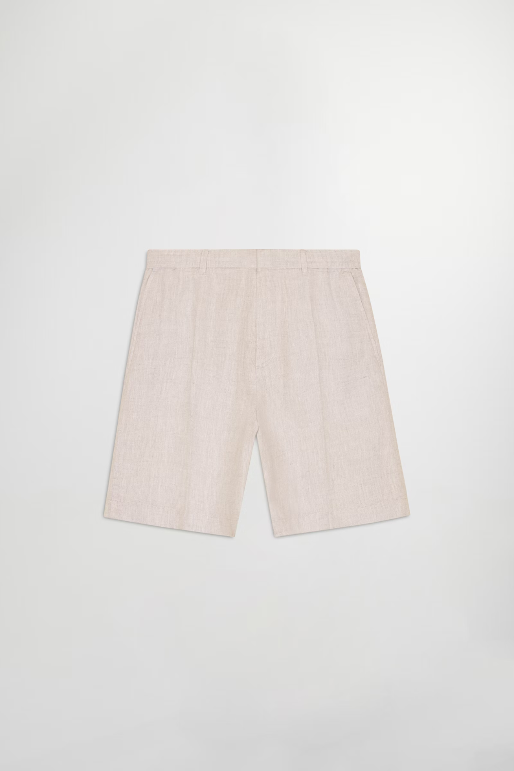 NN.07 Billie Drawstring Linen Regular Fit Shorts Oat | NN07 | Mad About The Boy