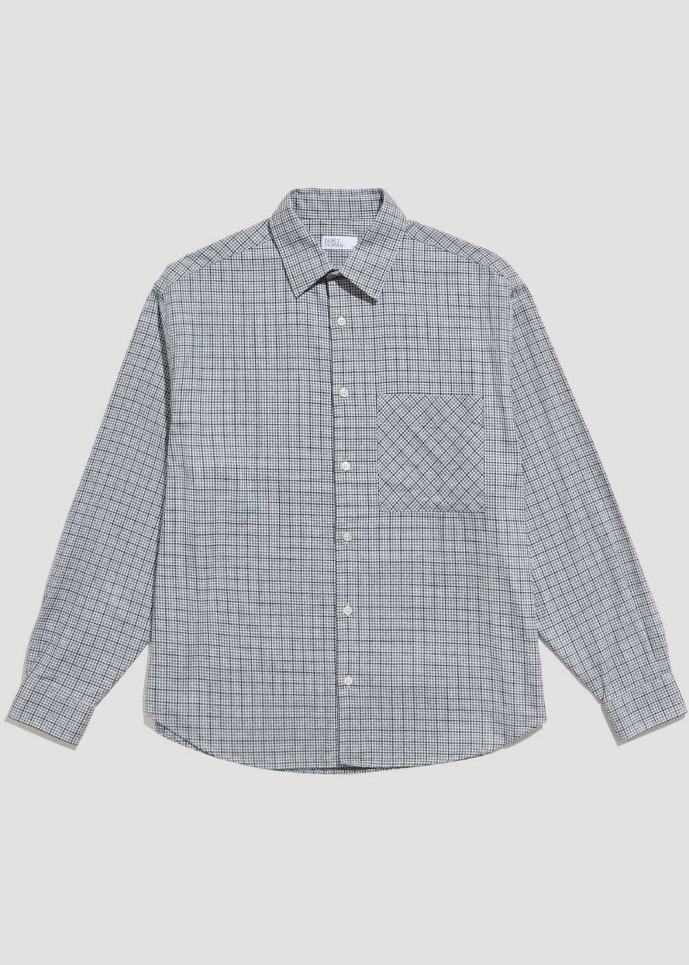Fairly Normal - Oversized Shirt Check Blue | Fairly Normal | Mad About The Boy