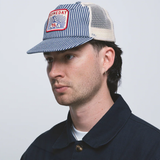 Someday Fabrications - Hickory Trucker Cap / Blue | Someday Fabrications | Mad About The Boy