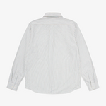 Script L/S Shirt - White Stripe | Brotherwolf | Mad About The Boy