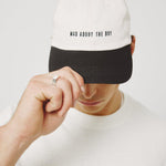 DAD CAP / CREAM & BLACK | Mad About The Boy | Mad About The Boy