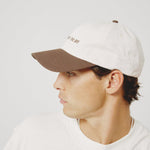 Mad About The Boy Dad Cap - Cream & Brown | Mad About The Boy | Mad About The Boy